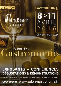 Cannes : « Salon Gastronoma 2016  »  …