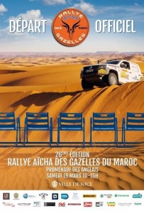 Nice / Maroc : « Rallye des Gazelles 2016  »  …
