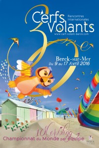 Berck-sur-Mer (62) : 30 èmes Rencontres Internationales de Cerfs-Volants…