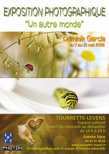 Tourrette-Levens : Exposition Photographique « Un Autre Monde » de Dominik GARCIA…