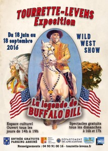 TOURRETTE-LEVENS : EXPOSITION BUFFALO BILL…