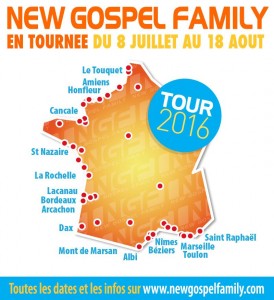 NEW GOSPEL FAMILY TOUR 2016…
