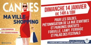 Cannes : Soldes parkings gratuits et rue d’Antibes piétonne…
