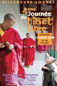 Villeneuve-Loubet Village: 4ème Journée du Tibet libre …