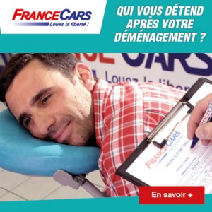France Cars, le loueur qui vous détend après votre déménagement…