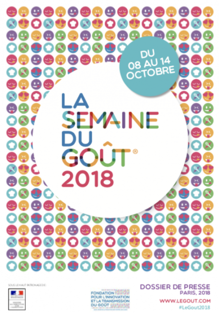 « Semaine du goût 2018 en France  » …