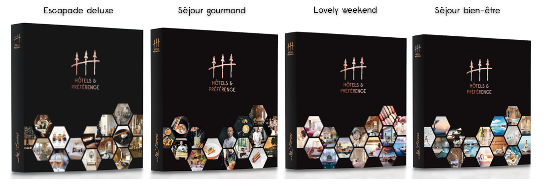 LES COFFRETS CADEAUX D’HÔTELS & PRÉFÉRENCE DEVIENNENT LES ÉCRINS…