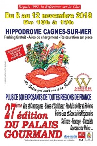 Cagnes-sur-Mer : Salon du Palais Gourmand…