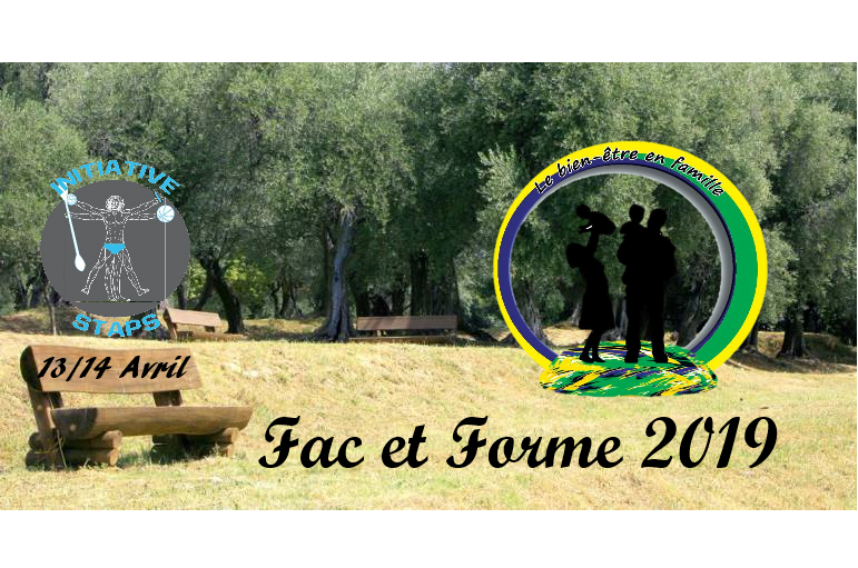 FAC ET FORME à Nice : « Le bien-être en famille » au Parc Départemental…