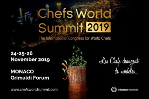 MONACO : CHEFS WORLD SUMMIT 2019…