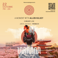 MONACO : WAMM ET LE JARDIN JAPONAIS NOUS FONT VOYAGER AVEC LA STAR ALLEN HULSEY…