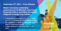 Median Technologies annonce de nouvelles performances de diagnostiques pour le cancer…