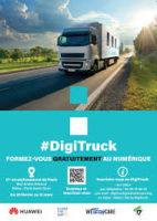 Digitruck à Cannes du 24 septembre au 22 octobre 2022 dispense formations gratuites au numérique…