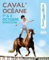 CAVAL’OCÉANE SAINT-JEAN-DE-MONTS (Vendée) FESTIVAL ÉQUESTRE SUR LA PLAGE…