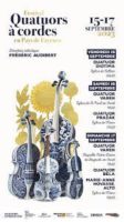 FESTIVAL QUATUORS A CORDES FAYENCE 2023…
